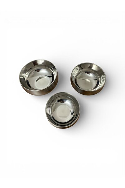 EZAHOME 3-Piece 304 Quality Double Wall Bowl 14-16-18cm