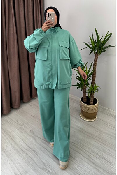 MELİKE Tüylenmeyen iki iplik penye ikili spor günlük takım