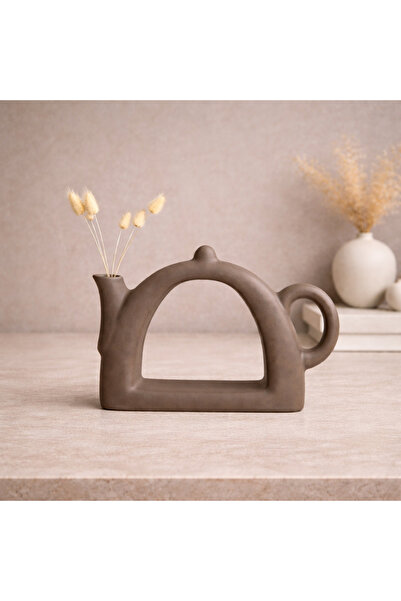 Momiko ARK Orta Boy El Yapımı Beton Dekoratif Tasarım Vazo – 10 Renk Seçenekli