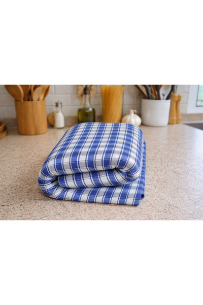 ÖZDAĞ HOME CONCEPT Plaid Tablecloth with 10 Color Options |   Cotton Woven Fabric |   Durable Table Cloth
