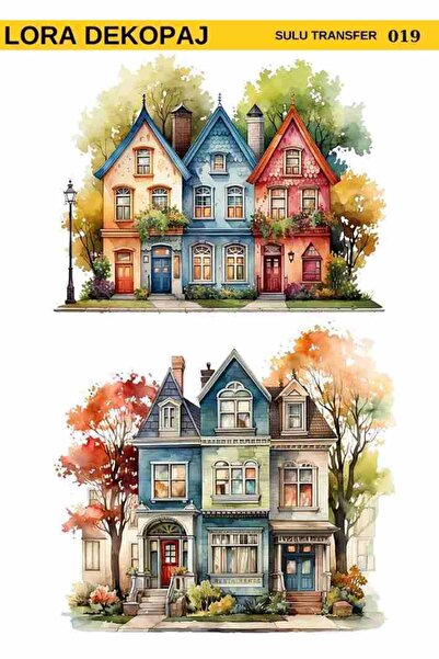 Lora Dekopaj Sulu Transfer Kağıdı - 019 25x35 cm