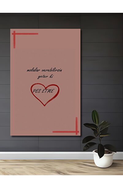Teona Ahşap Motivasyon Kalp Sanatı Ahşap Ev,Antre,Salon,Ofis,Mutfak,Yatak Oda...