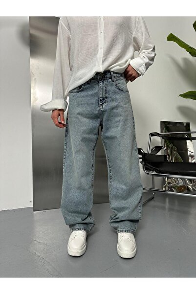 Zincirwear Mono Blue Wıde Baggy Pantolon Alx