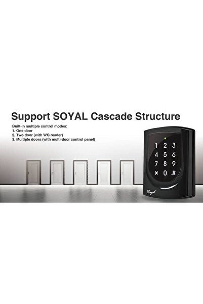 soyal External Reader Device with Touch Backlit Keyboard