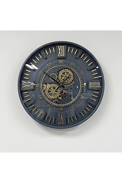 VaLumé Metal, Çarklı Duvar Saati 60cm