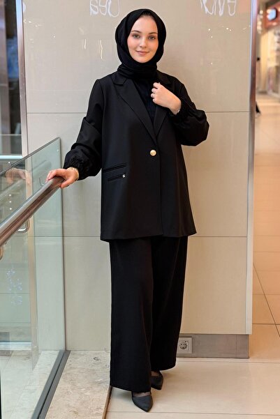 Ghisa Double Breasted Jacket Pants Set