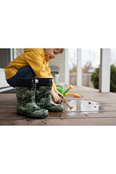 Emek Muhdamad Children's Boots Snow Boots Rain and Snow Proof Fur Boots