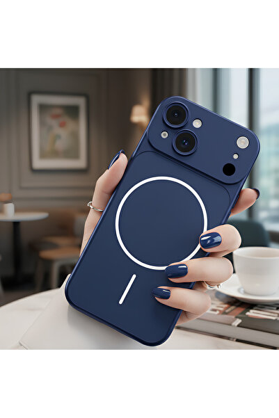 TechTrove iPhone 14 Uyumlu 17 Pro Max Görünüme Çeviren Kamera Korumalı Magsaf...