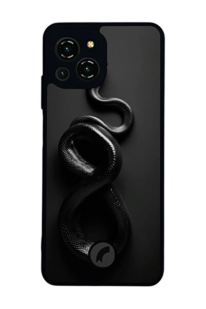 Reeder S23 Pro Max Uyumlu Yılan Tasarımlı Glossy Premium Kılıf