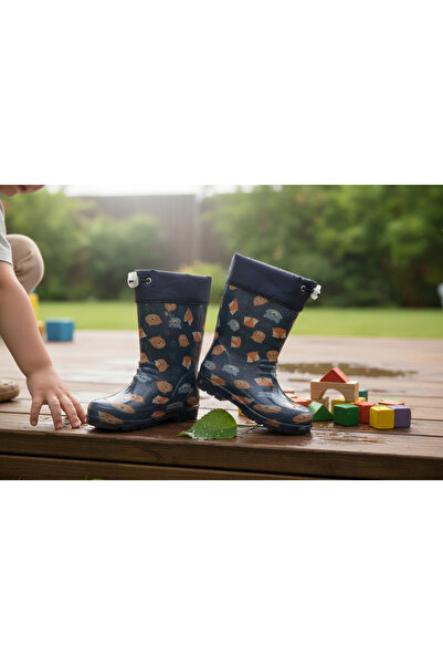 Emek أحذية MUHDAMAD للأطفال أحذية للثلج مقاومة للمطر والثلج أحذية فرو