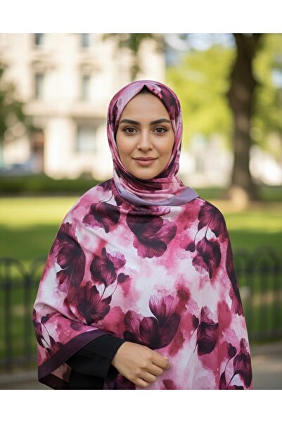 Mako Tesetttur Shawl in Cotton Red and Black Complements Your Elegance