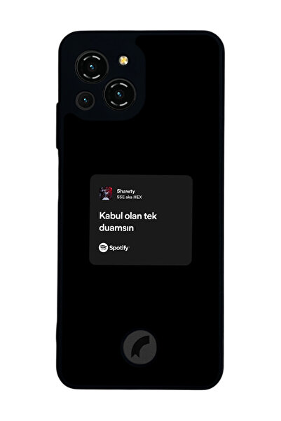 Reeder S23 Pro Max Uyumlu Sarki Sozleri Tasarımlı Glossy Premium Kılıf