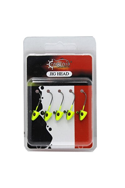 CAPTAIN 6421 Master Trigon 1.7gr 5'li Paket LRF Jig Head Renk:10