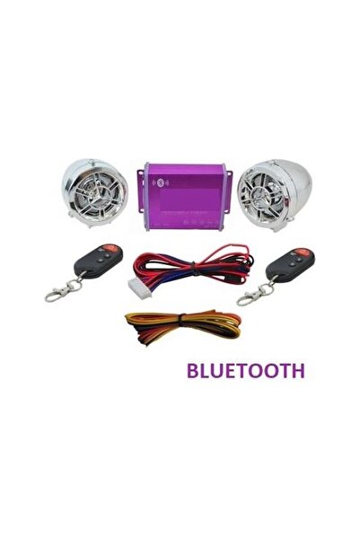 monero Motosiklet Alarm Seti Mp3 Müzik Çalar Bluetooth Bağlantılı Sağ Ve Sol ...