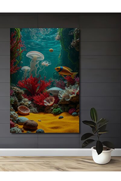 Teona Ahşap Pictură decorativă din lemn cu aspect de artă modernă, cu tematic...