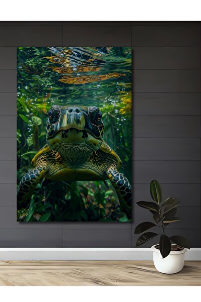 Teona Ahşap piele n Tablou decorativ din lemn cu aspect de pictură în ulei, c...