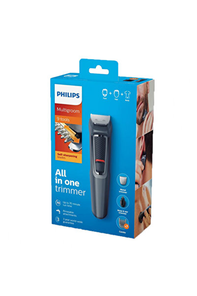 Philips ماكينة تشذيب الشعر والوجه الكهربائية - MG3747/13