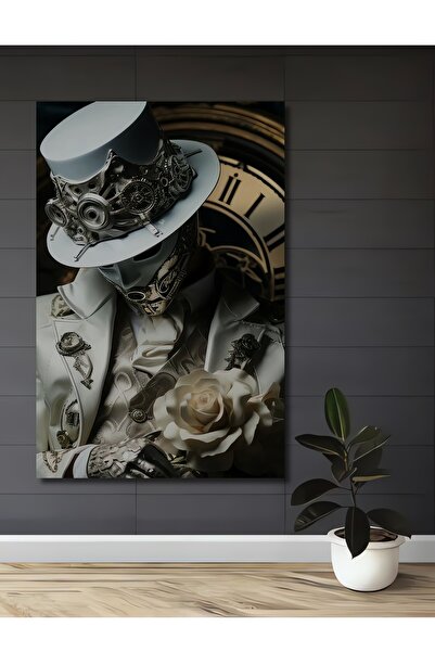 Teona Ahşap Tablou decorativ din lemn cu aspect de pictură în ulei, în stil S...