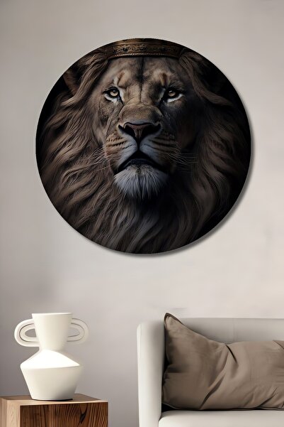 Teona Ahşap Pictură decorativă pe lemn cu aspect de pictură în ulei cu Regele...