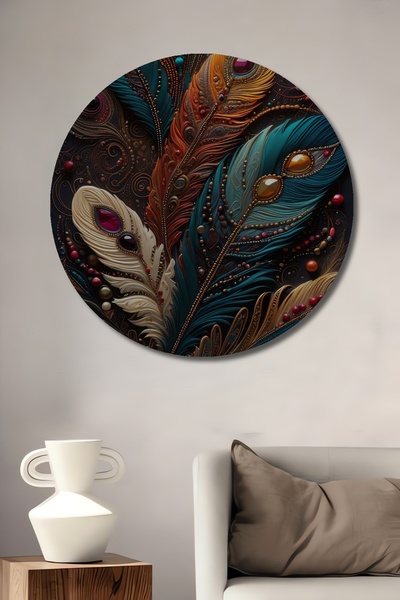 Teona Ahşap catifea Magia penei Pictură decorativă pe lemn cu aspect de pictu...