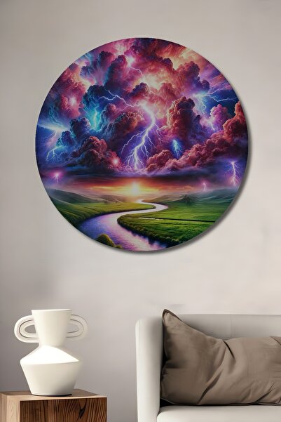 Teona Ahşap Οικεία οικόπεδα της κοιλάδας της καταιγίδας σε εικόνα, ξύλινο δια...