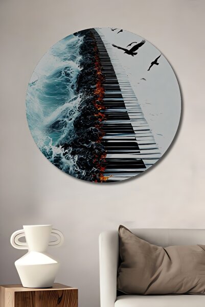 Teona Ahşap Păsări libere care îndrăgătesc cu aripi, Simfonie de pian, Pictur...