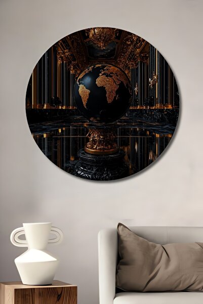 Teona Ahşap Pictură decorativă din lemn cu tematică a Epocii de Aur, pictură ...