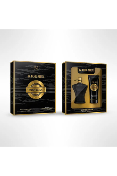 Magrot Perfume and Shower GelDeep Black Gift Set for Men