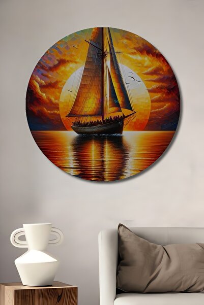 Teona Ahşap Pictură decorativă din lemn cu aspect de pictură în ulei, cu tema...