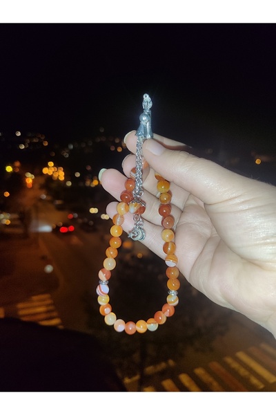 KapadokyaButik سبحة علاجية من حجر العقيق