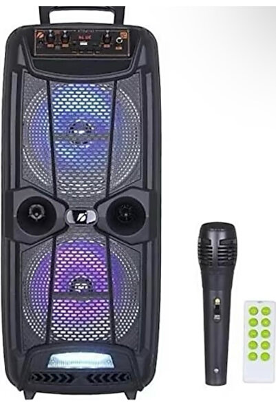 Blic KBroad KTS-1743 Wireless Speaker - 8 İnç RGB Işıklı Bluetooth Hoparlör