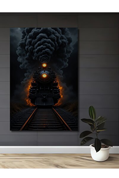 Teona Ahşap Tablou decorativ din lemn cu aspect de pictură în ulei, cu imprim...