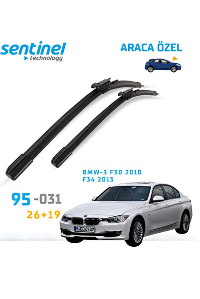 Sentinel AKSCAR BMW 3 SERİSİ F30 SİLECEK SETİ 2012-2019