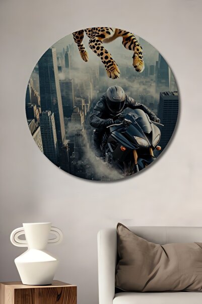 Teona Ahşap Pictură decorativă pe lemn cu aspect de vopsea în ulei, cu temati...