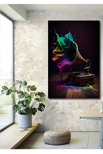 Teona Ahşap Pictură decorativă din lemn cu aspect de pictură în ulei, explozi...