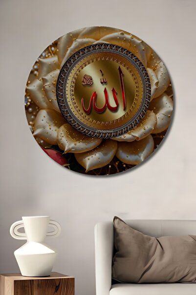 Teona Ahşap Tablou decorativ din lemn cu aspect de pictură în ulei, cu motiv ...