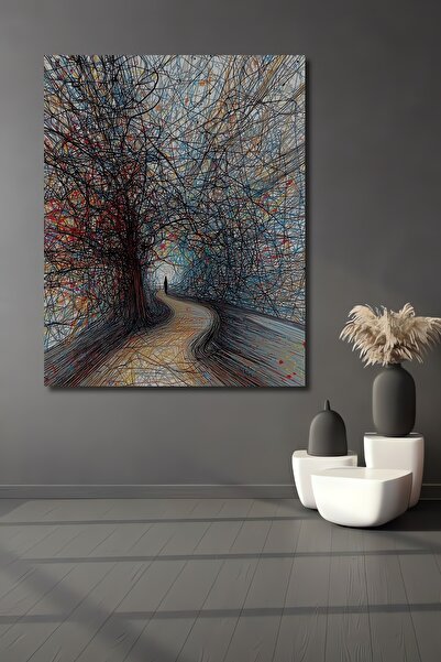 Teona Ahşap Kontrollü Kaos Ağaç Sanat Ev,Antre,Salon,Ofis,Mutfak,Yatak Odası ...