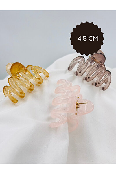 Raha Butik Pachet de 3 catarame colorate tip zigzag, model 4,5 CM