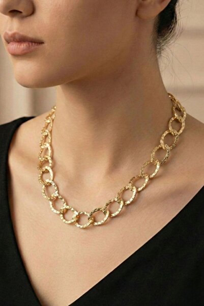 Pemila Design قلادة سلسلة ذهبية بتصميم نجمة - طراز طويل، تصميم مضاد للحساسية ...