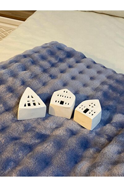 BURYAHOME MERİNOS HARMONY MAVİ ÇİFT KİŞİLİK BATTANİYE