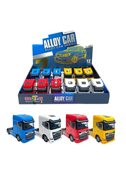 SCOWETTO Metal Daf Truck Head Light-Up Musical Toy – 12 cm