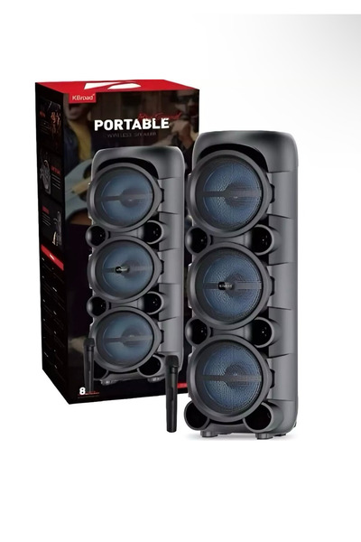 Blic KBroad KTS-2185 8 İnç Üçlü Kablosuz Bluetooth Hoparlör