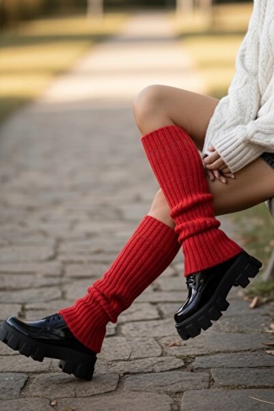 Sevdabone Pinterest Girl Winter 100% Acrylic Leggings Socks