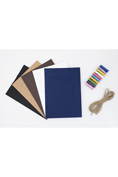 Biyomak ® Yeni Ürün İpli Mandallı Fotoğraf Albümü Ve Fotoğraf Çerçevesi