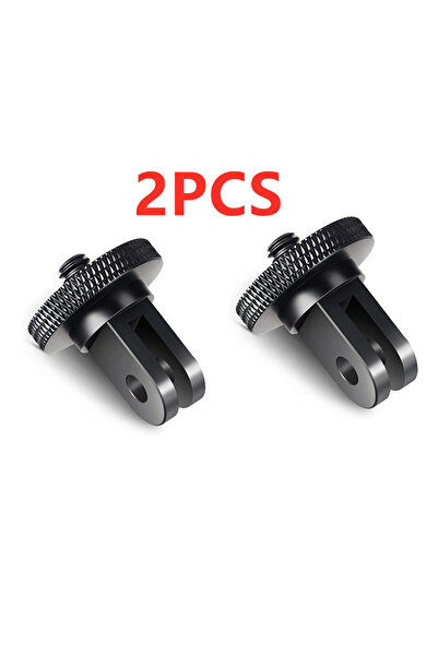 Choice قطعتان من محولات تثبيت حامل ثلاثي القوائم صغير من سبائك الألومنيوم مقا...