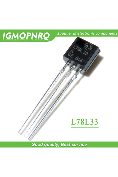 Choice 10pcs/lot L78L33ACZ 78L33 + 3.3V Voltage Regulator IC TO-92 New Original