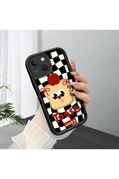 ucuc حافظة هاتف ممتصة للصدمات من السيليكون الأسود المتوافق مع هاتف iPhone 14 ...