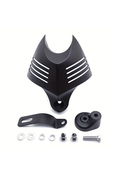 Choice غطاء بوق دراجة نارية أسود/كروم كبير مزدوج، أبواق جرس أصلية لهارلي داينا سوفتيل سبورتس