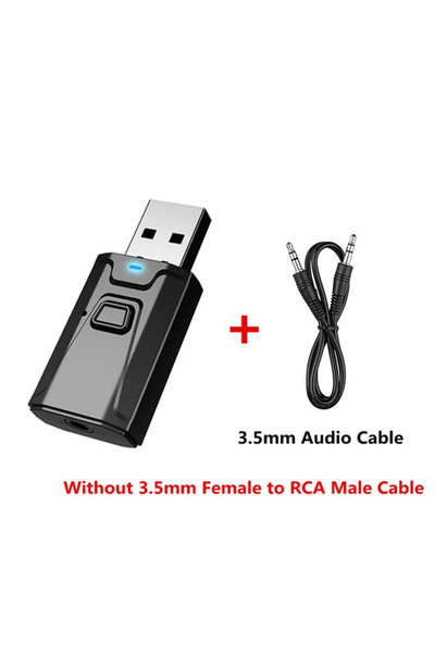 Choice محول بلوتوث 5.0 ثلاثي الوظائف (بدون RCA، USB، جهاز إرسال واستقبال وميك...