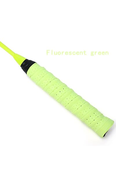 Choice Fluorescent green 1pc Sweat-Free Anti-Slip Over Grip for Tennis and Ba...